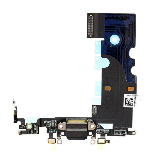 REPLACEMENT FOR IPHONE SE 2ND USB CHARGING FLEX CABLE - BLACK - EXPRESS PARTS -WHOLESALE CELLPHONE REPAIR PARTS