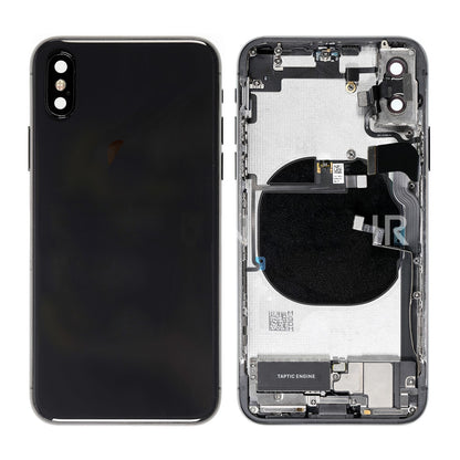 REPLACEMENT FOR IPHONE X BACK COVER FULL ASSEMBLY - SPACE GRAY