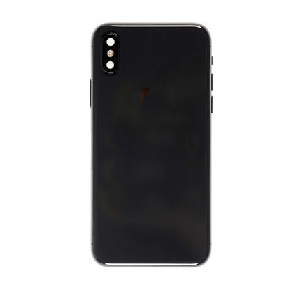 REPLACEMENT FOR IPHONE X BACK COVER FULL ASSEMBLY - SPACE GRAY