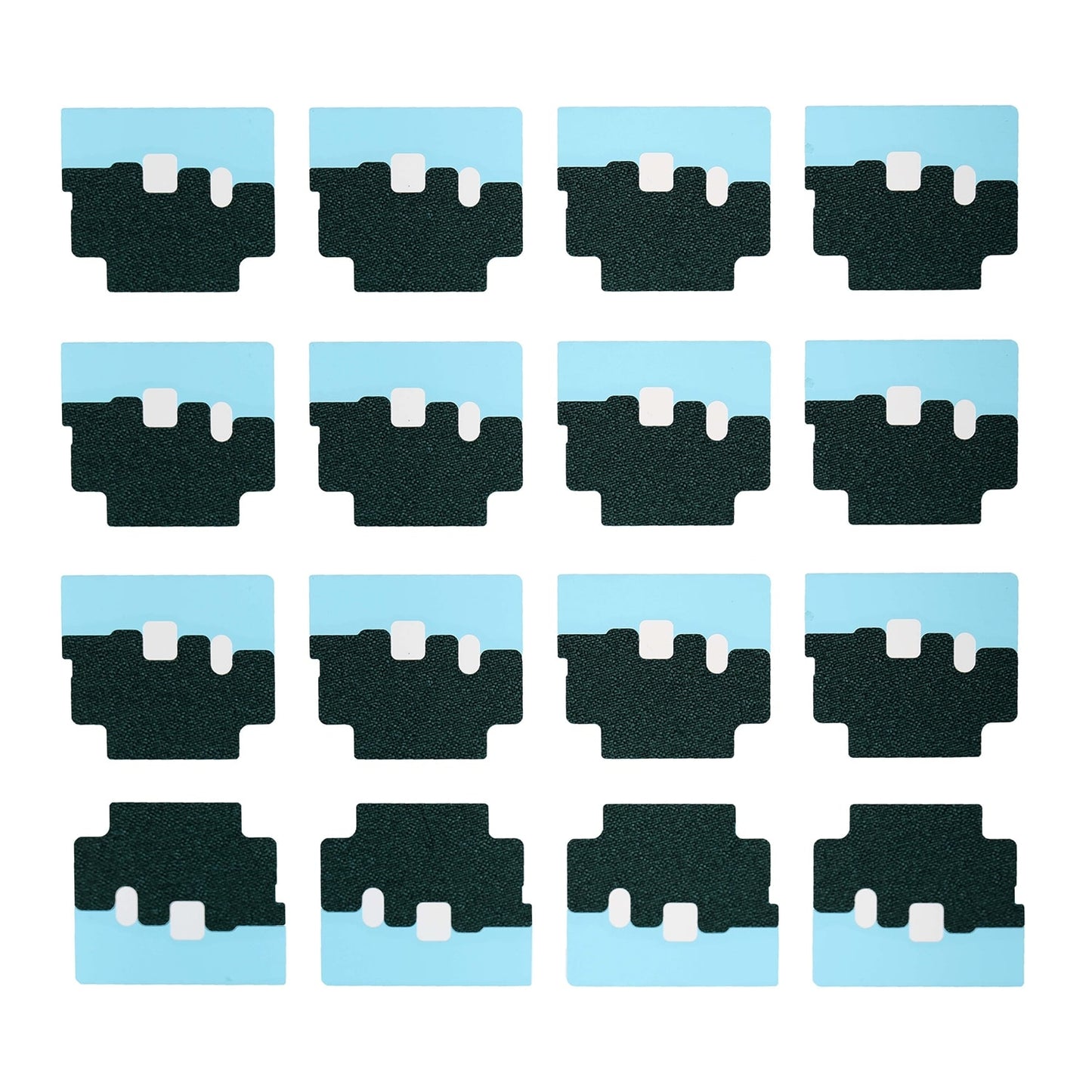 REPLACEMENT FOR IPHONE X EARPIECE SIDE STICKER