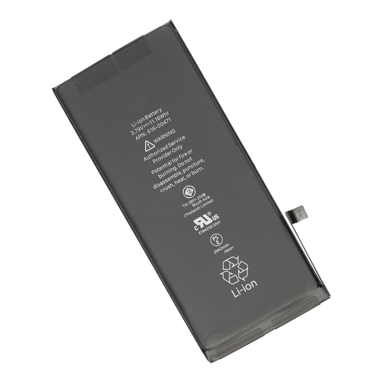 REPLACEMENT FOR IPHONE XR BATTERY 2942MAH - EXPRESS PARTS -WHOLESALE CELLPHONE REPAIR PARTS