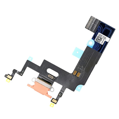 REPLACEMENT FOR IPHONE XR CHARGING CONNECTOR ASSEMBLY - CORAL - EXPRESS PARTS -WHOLESALE CELLPHONE REPAIR PARTS