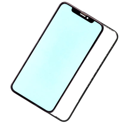 REPLACEMENT FOR IPHONE XR FRONT GLASS WITH FRAME BEZEL ASSEMBLED OCA FILM - EXPRESS PARTS -WHOLESALE CELLPHONE REPAIR PARTS