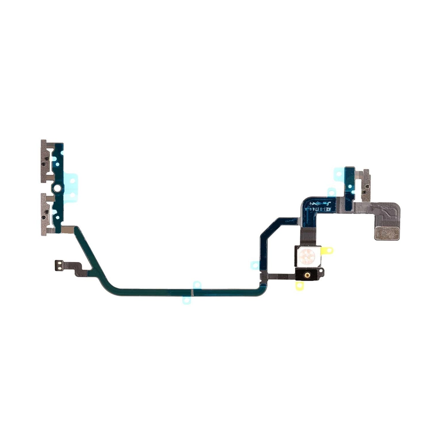 REPLACEMENT FOR IPHONE XR POWERVOLUME BUTTON FLEX CABLE - EXPRESS PARTS -WHOLESALE CELLPHONE REPAIR PARTS