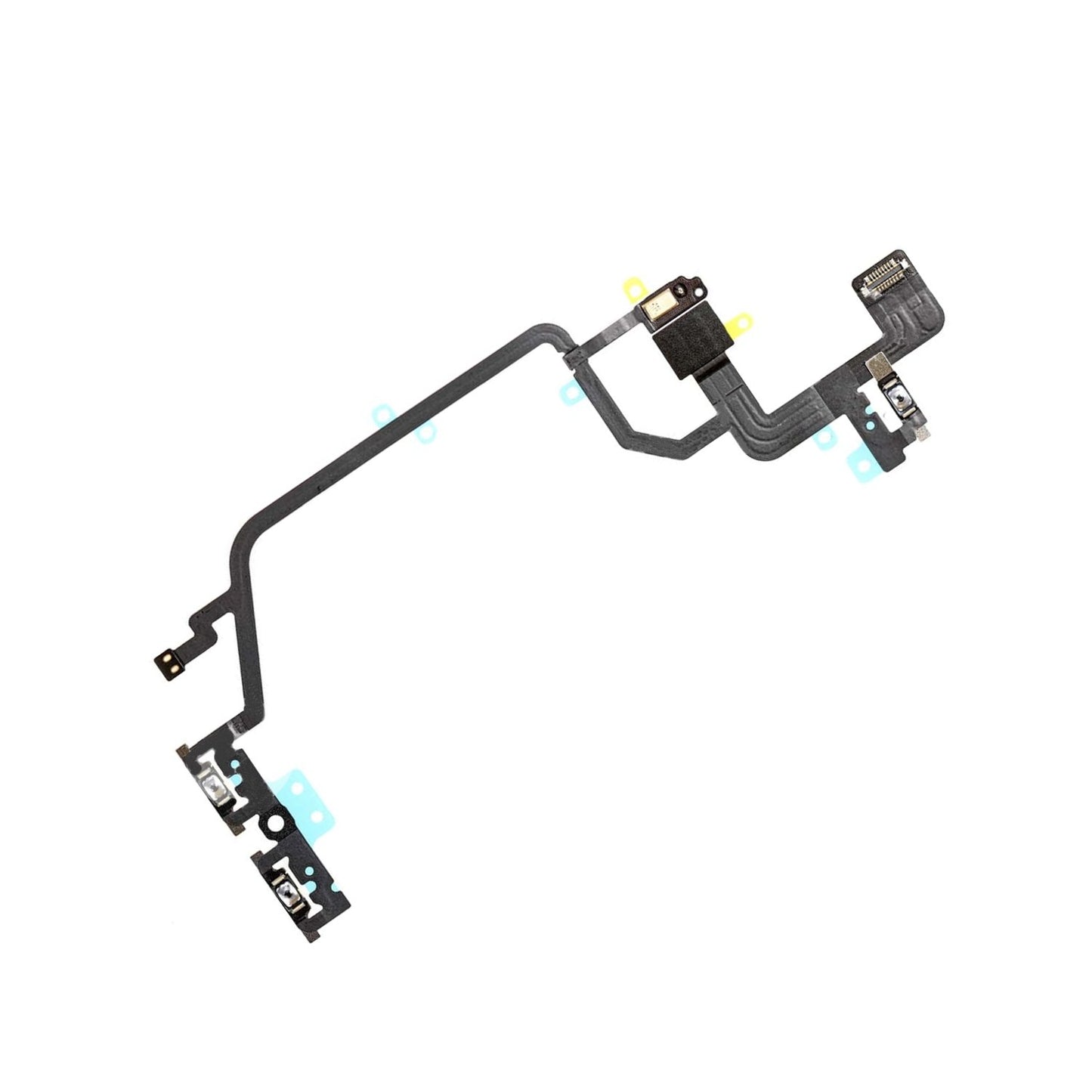 REPLACEMENT FOR IPHONE XR POWERVOLUME BUTTON FLEX CABLE - EXPRESS PARTS -WHOLESALE CELLPHONE REPAIR PARTS