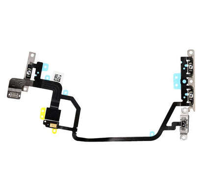 REPLACEMENT FOR IPHONE XR POWER/VOLUME BUTTON FLEX CABLE WITH METAL BRACKET ASSEMBLY - EXPRESS PARTS -WHOLESALE CELLPHONE REPAIR PARTS