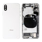 REPLACEMENT FOR IPHONE XS BACK COVER FULL ASSEMBLY - SILVER