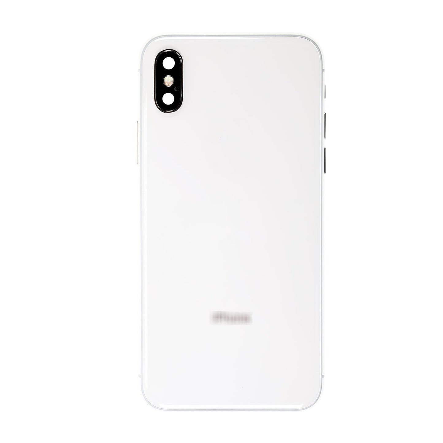 REPLACEMENT FOR IPHONE XS BACK COVER FULL ASSEMBLY - SILVER