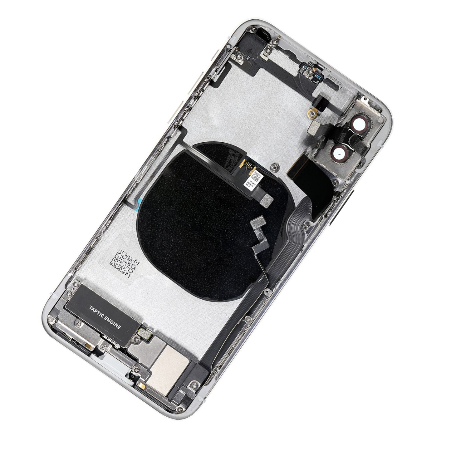 REPLACEMENT FOR IPHONE XS BACK COVER FULL ASSEMBLY - SILVER