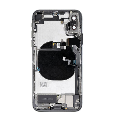 REPLACEMENT FOR IPHONE XS BACK COVER FULL ASSEMBLY - SPACE GRAY