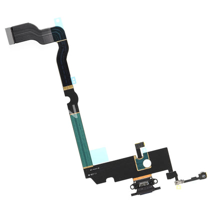 REPLACEMENT FOR IPHONE XS MAX CHARGING CONNECTOR ASSEMBLY - BLACK