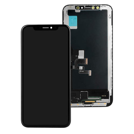 REPLACEMENT FOR IPHONE XS OLED SCREEN DIGITIZER ASSEMBLY - BLACK