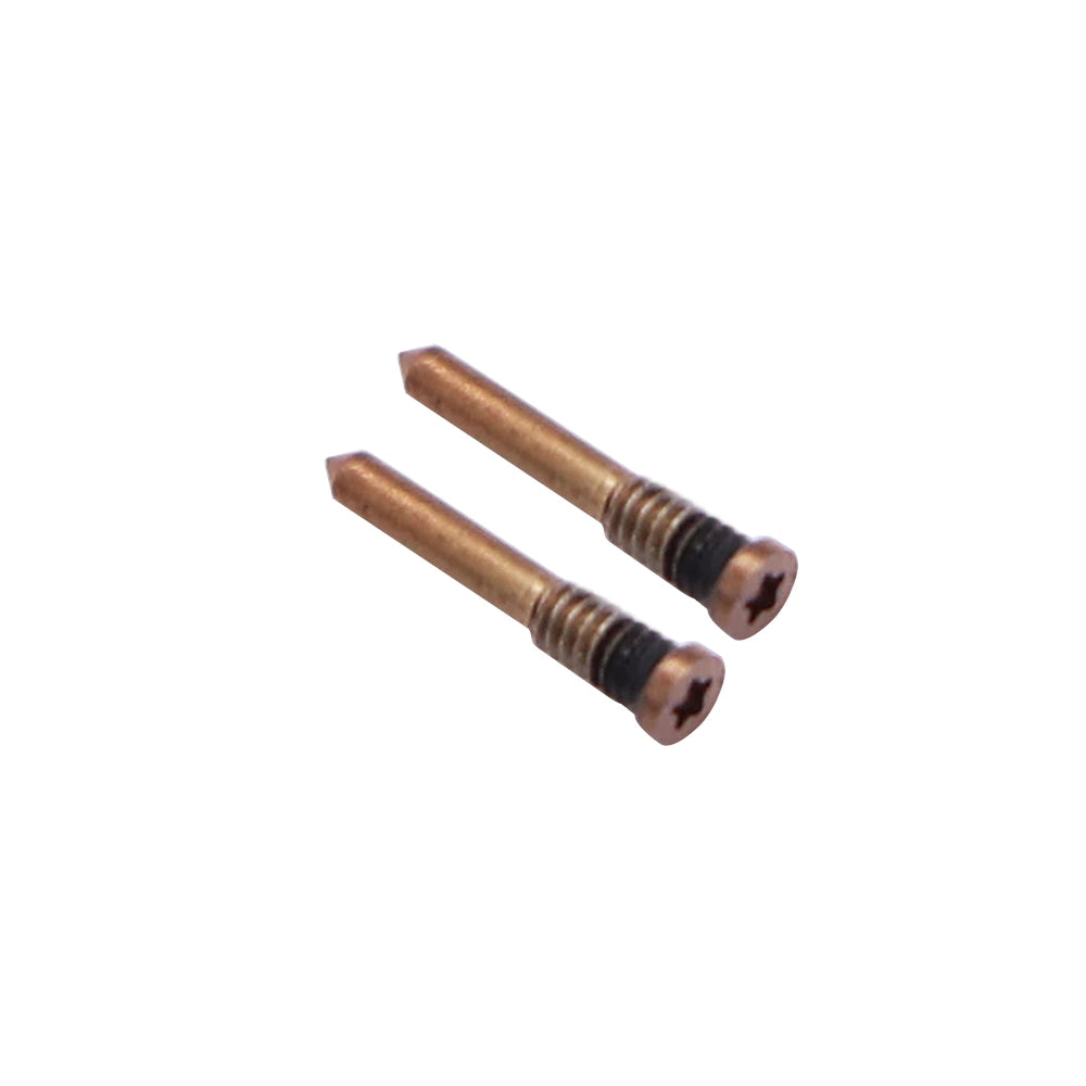 REPLACEMENT FOR IPHONE XS/XSMAX BOTTOM SCREW 2PCS/SET - GOLD