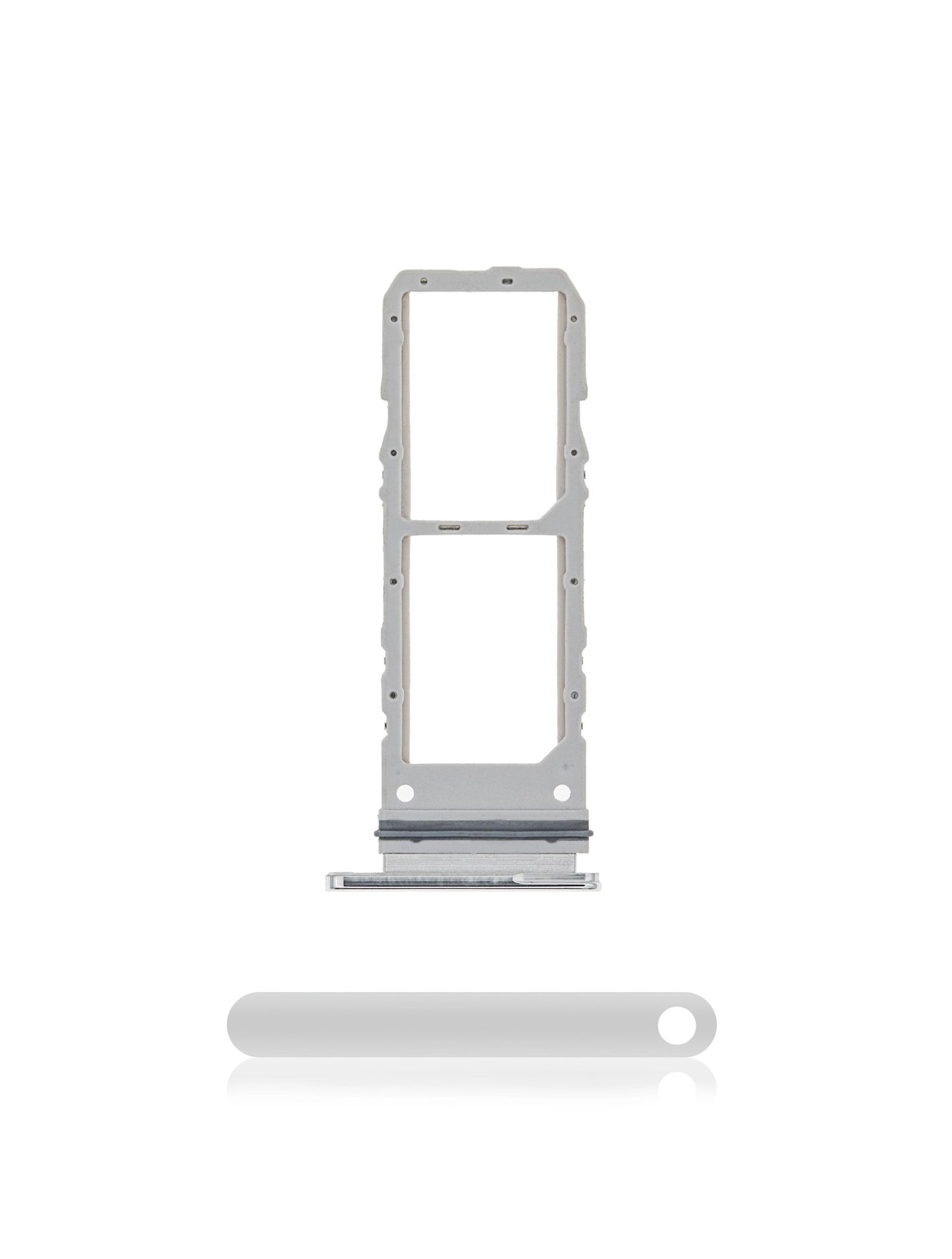 REPLACEMENT FOR SAMSUNG GALAXY NOTE 10 DUAL SIM CARD TRAY - AURA WHITE