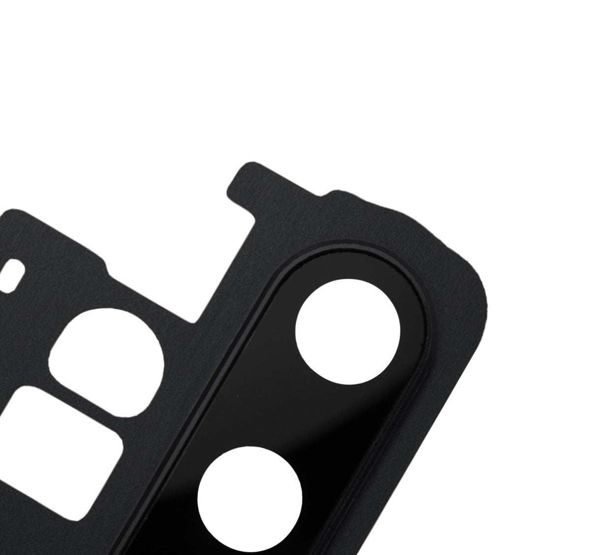 REPLACEMENT FOR SAMSUNG GALAXY NOTE 10 PLUS REAR CAMERA HOLDER WITH GLASS LENS - BLACK