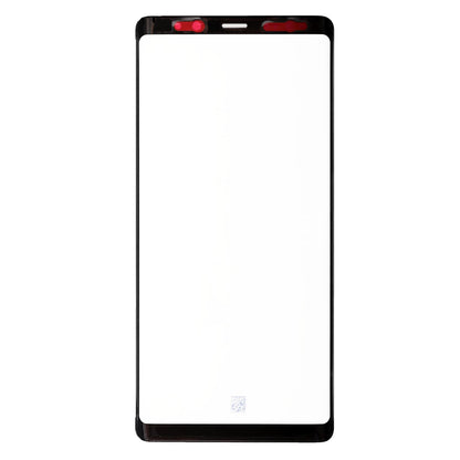 REPLACEMENT FOR SAMSUNG GALAXY NOTE 8 FRONT GLASS LENS - BLACK