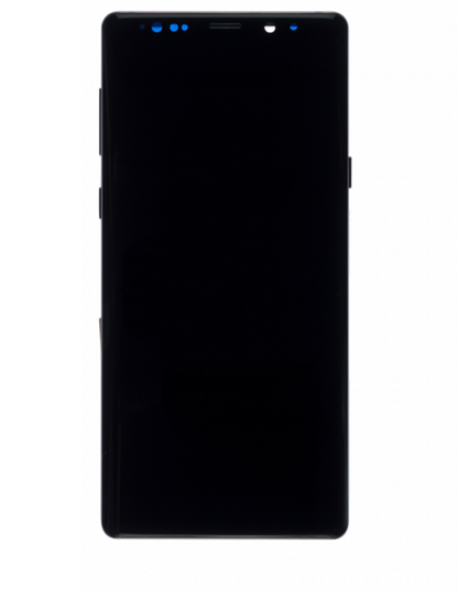 REPLACEMENT FOR SAMSUNG GALAXY NOTE 9 LCD SCREEN DIGITIZER ASSEMBLY WITH FRAME - BLACK