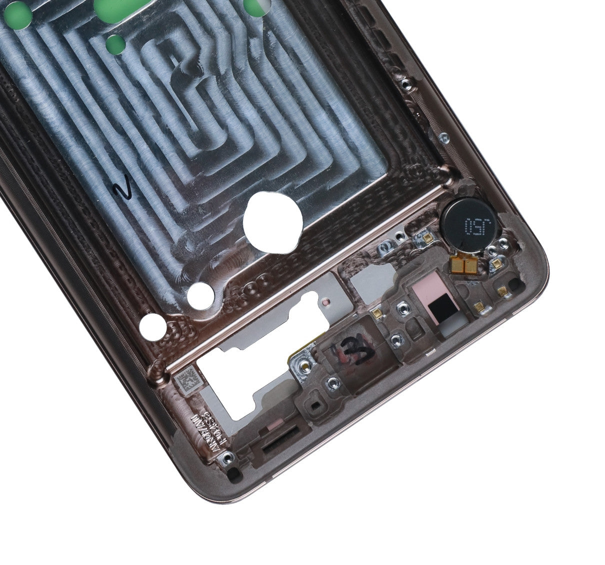 תחליף למסגרת בית אחורי של SAMSUNG GALAXY S10 5G - זהב