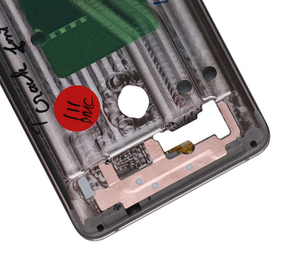 תחליף למסגרת בית אחורי של SAMSUNG GALAXY S10 5G - זהב