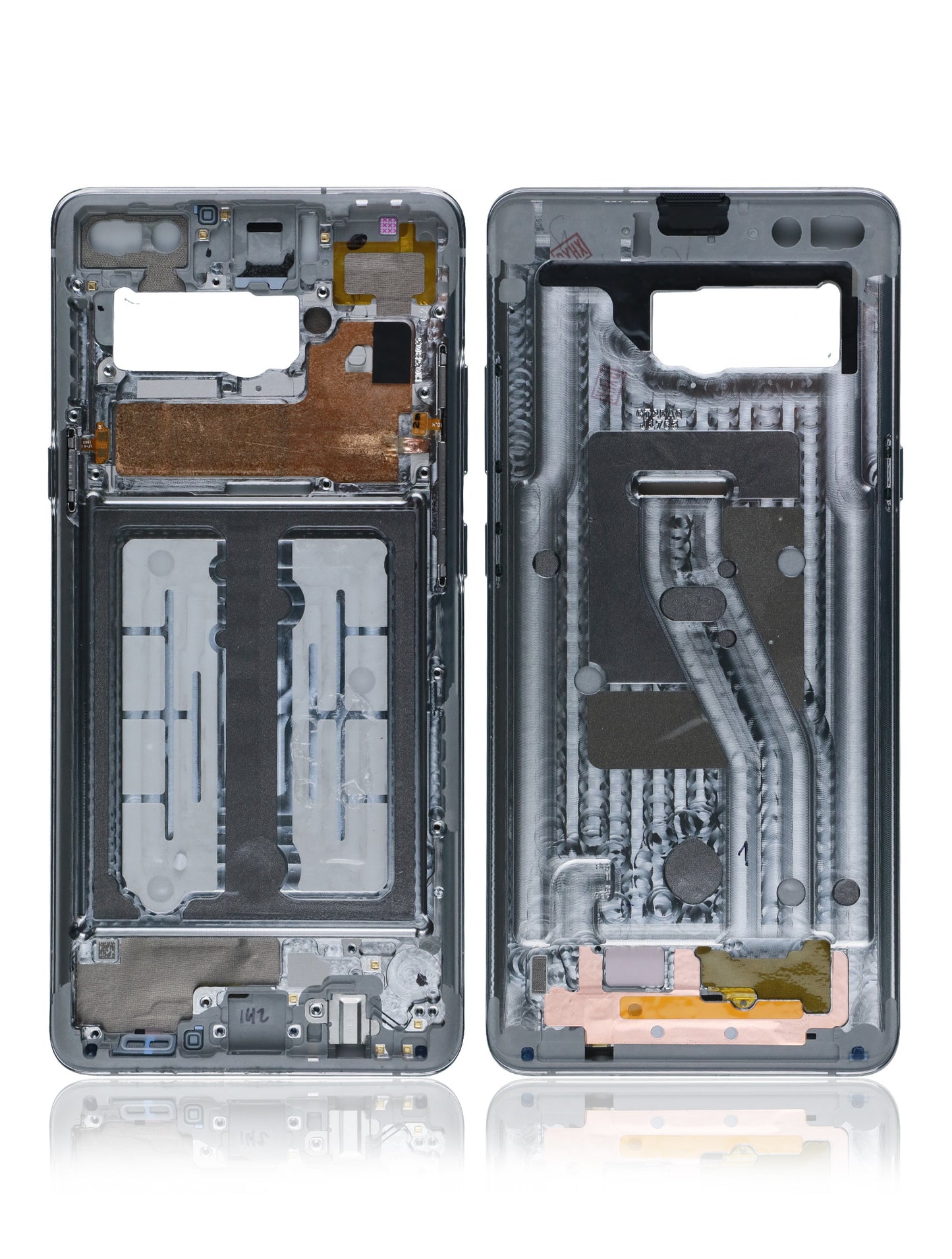 תחליף למסגרת דיור אחורית של SAMSUNG GALAXY S10 5G - כסף