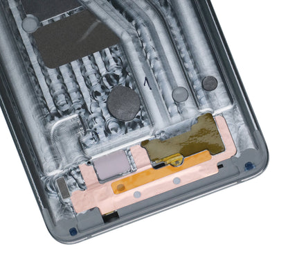 תחליף למסגרת דיור אחורית של SAMSUNG GALAXY S10 5G - כסף