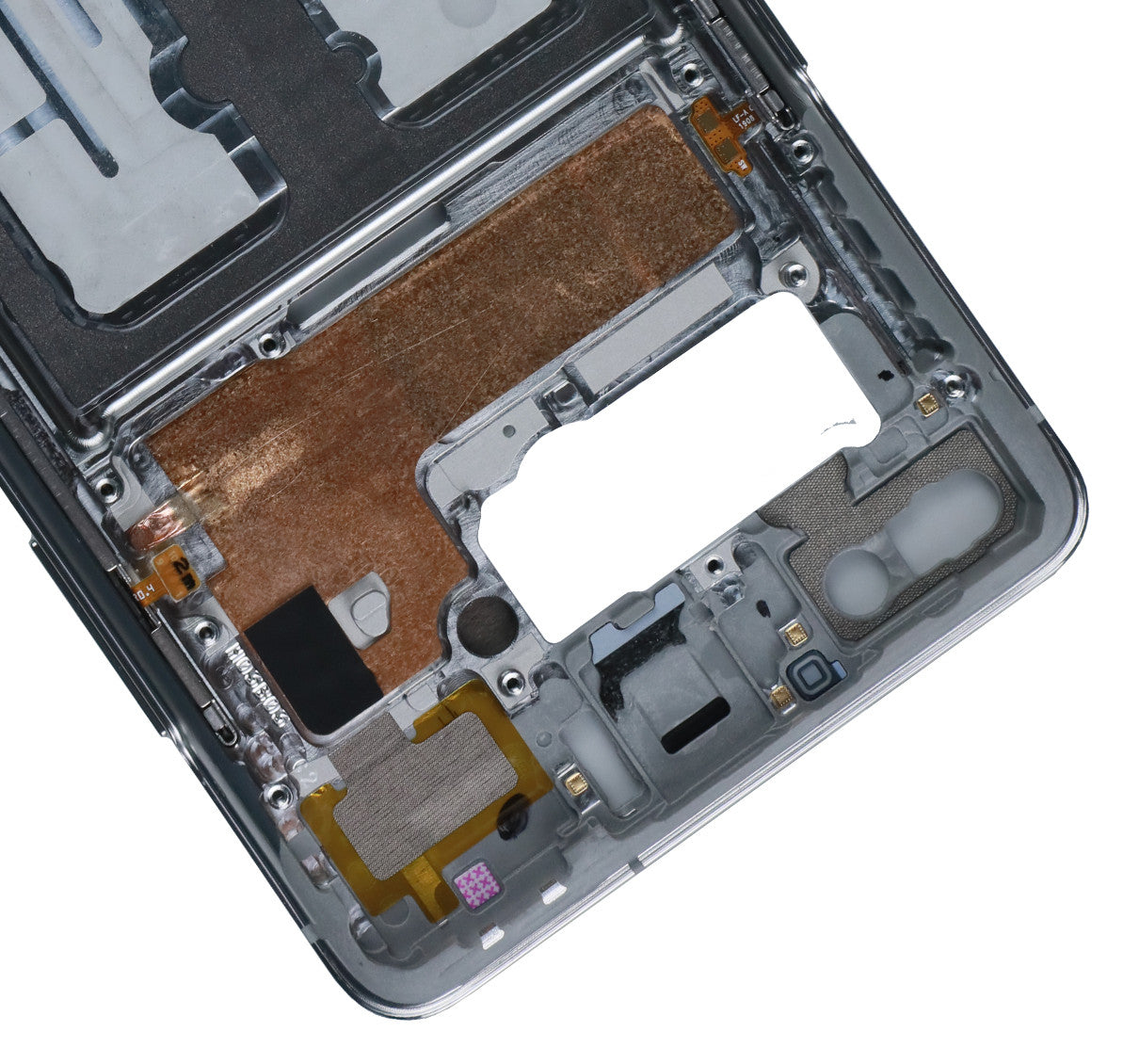 תחליף למסגרת דיור אחורית של SAMSUNG GALAXY S10 5G - כסף