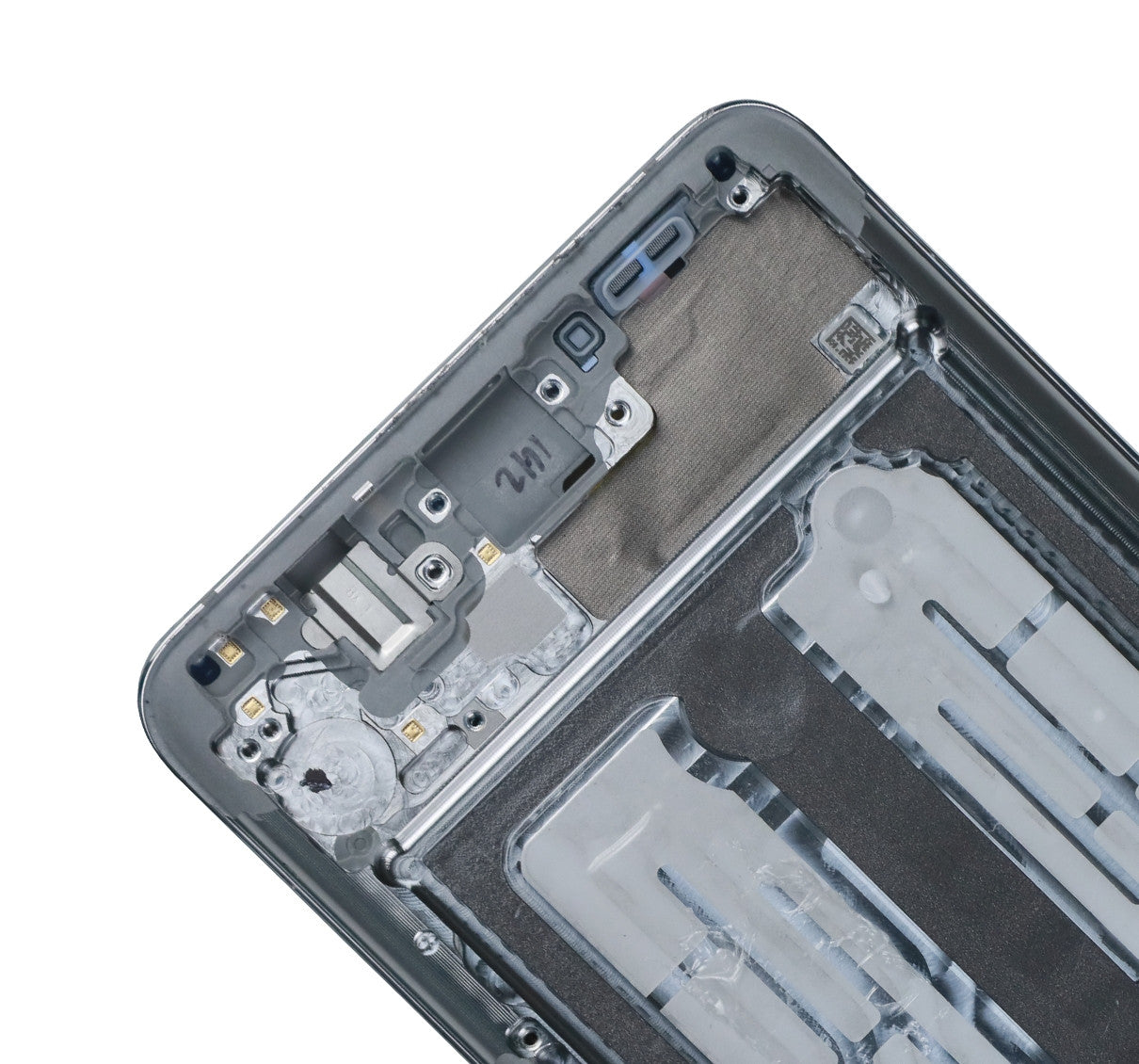 תחליף למסגרת דיור אחורית של SAMSUNG GALAXY S10 5G - כסף