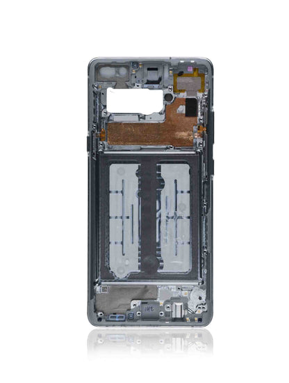 תחליף למסגרת דיור אחורית של SAMSUNG GALAXY S10 5G - כסף