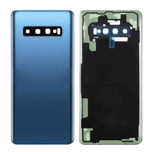 תחליף לדלת הסוללה של SAMSUNG GALAXY S10 - פריזמה כחולה