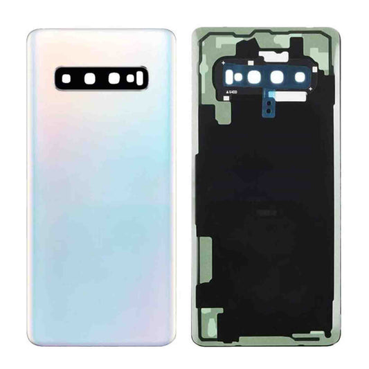 תחליף לדלת הסוללה של SAMSUNG GALAXY S10 - PRISM WHITE