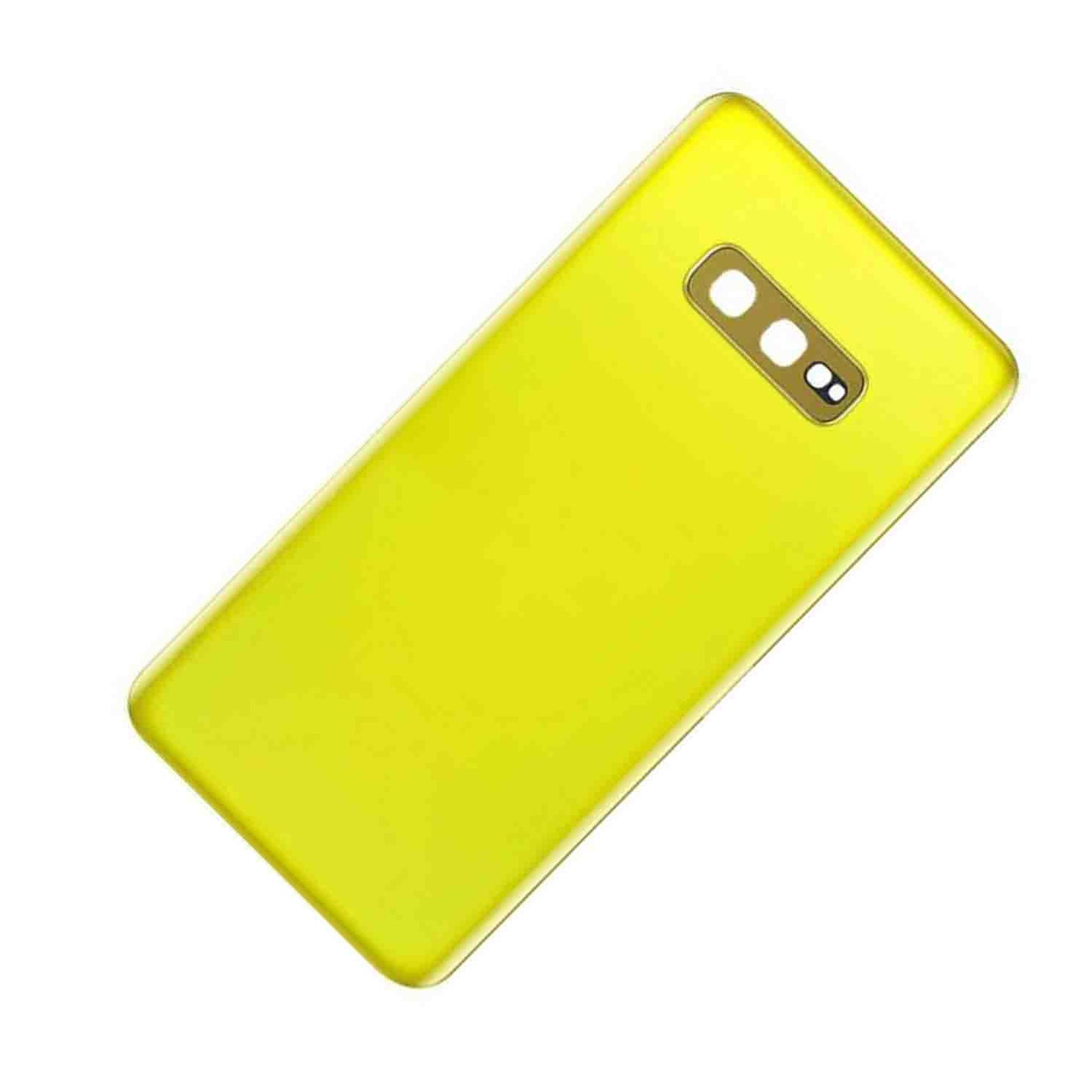 REPLACEMENT FOR SAMSUNG GALAXY S10E BATTERY DOOR - CANARY YELLOW