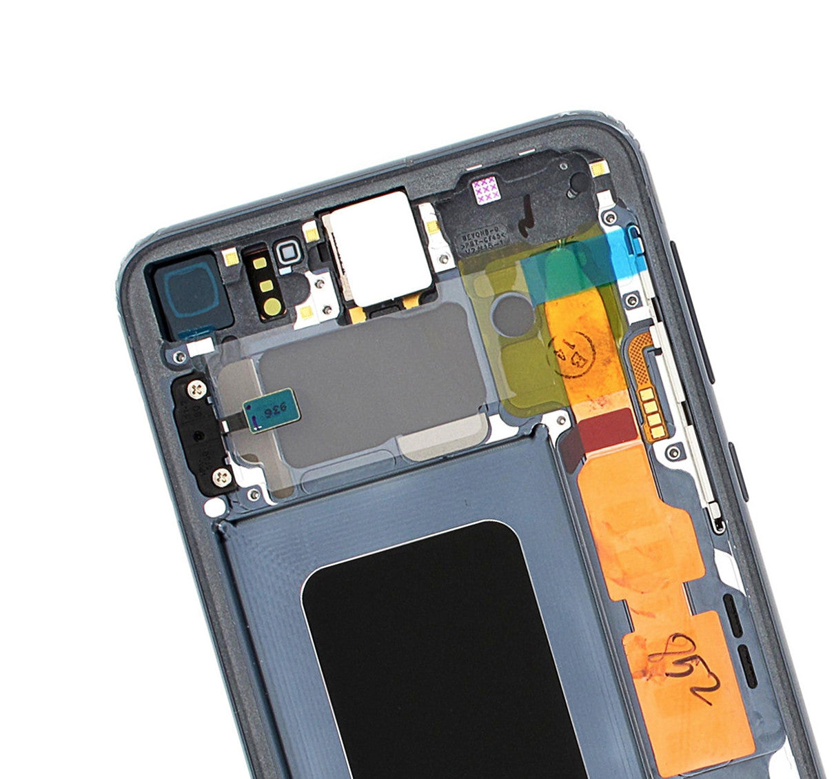 תחליף למכלול מסך LCD של SAMSUNG GALAXY S10E עם מסגרת - שחור