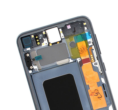 תחליף למכלול מסך LCD של SAMSUNG GALAXY S10E עם מסגרת - שחור