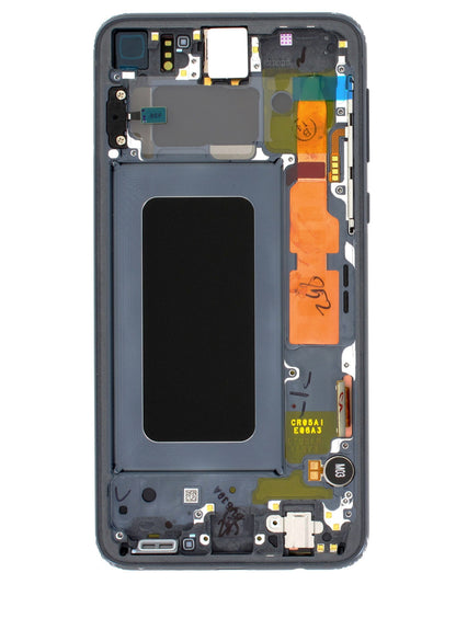 תחליף למכלול מסך LCD של SAMSUNG GALAXY S10E עם מסגרת - שחור
