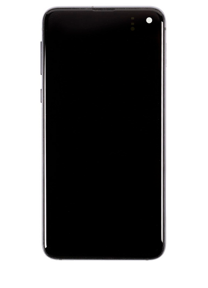 תחליף למכלול מסך LCD של SAMSUNG GALAXY S10E עם מסגרת - כחול