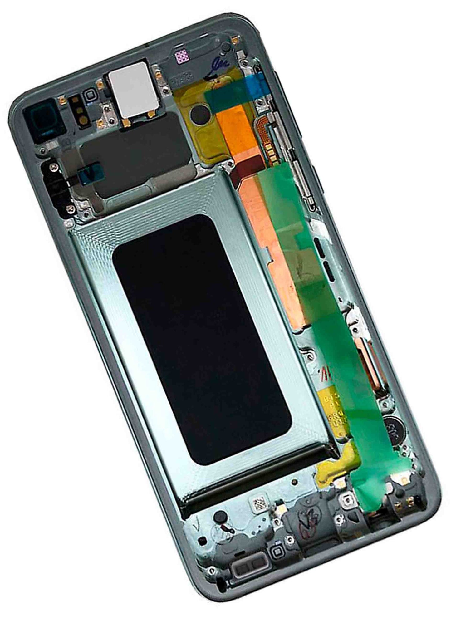 תחליף למכלול מסך LCD של SAMSUNG GALAXY S10E עם מסגרת - ירוק