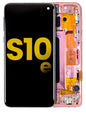 תחליף למכלול מסך LCD של SAMSUNG GALAXY S10E עם מסגרת - ורוד