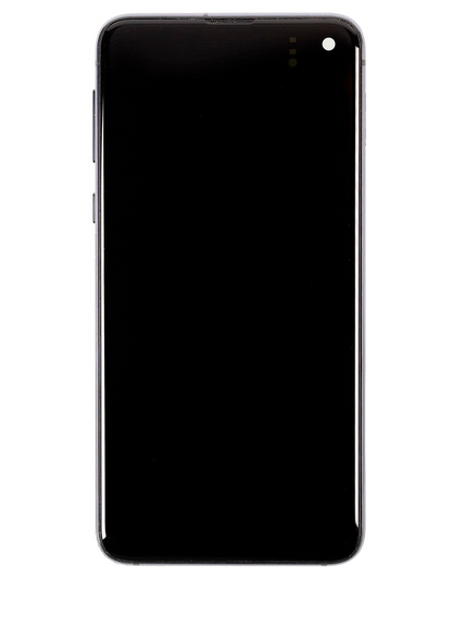 תחליף למכלול מסך LCD של SAMSUNG GALAXY S10E עם מסגרת - צהוב