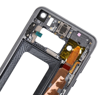 תחליף למסגרת בית אחורי של SAMSUNG GALAXY S10E - שחור