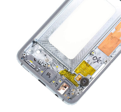 תחליף למסגרת דיור אחורי של SAMSUNG GALAXY S10E - PRISM WHITE