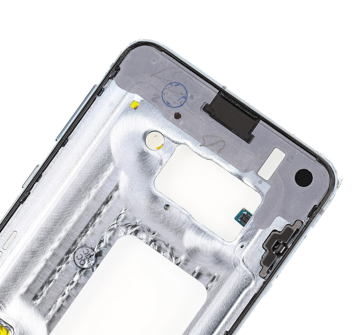 תחליף למסגרת דיור אחורי של SAMSUNG GALAXY S10E - PRISM WHITE