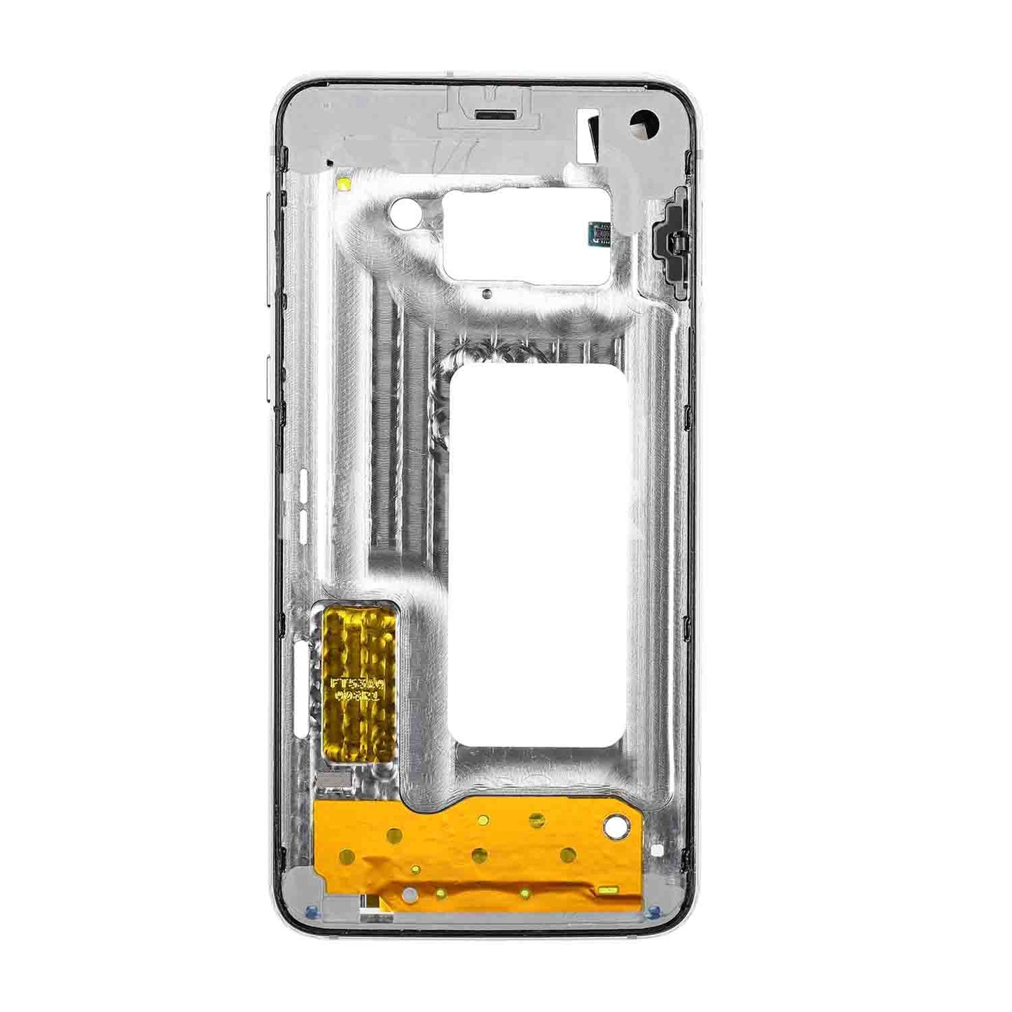 תחליף למסגרת דיור אחורית של SAMSUNG GALAXY S10E - לבן