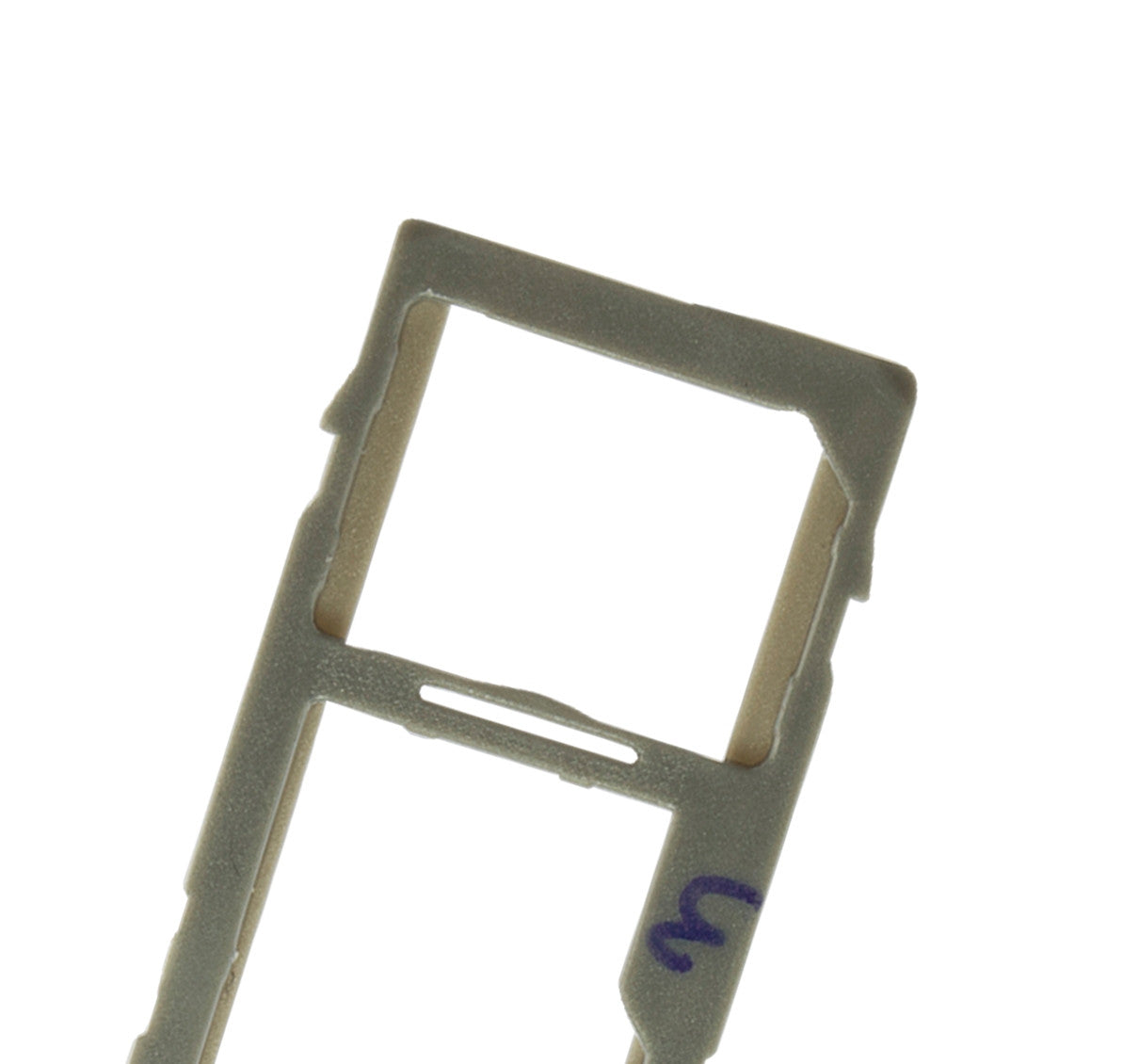 תחליף למגש כרטיס SIM יחיד של SAMSUNG GALAXY S10E - כחול