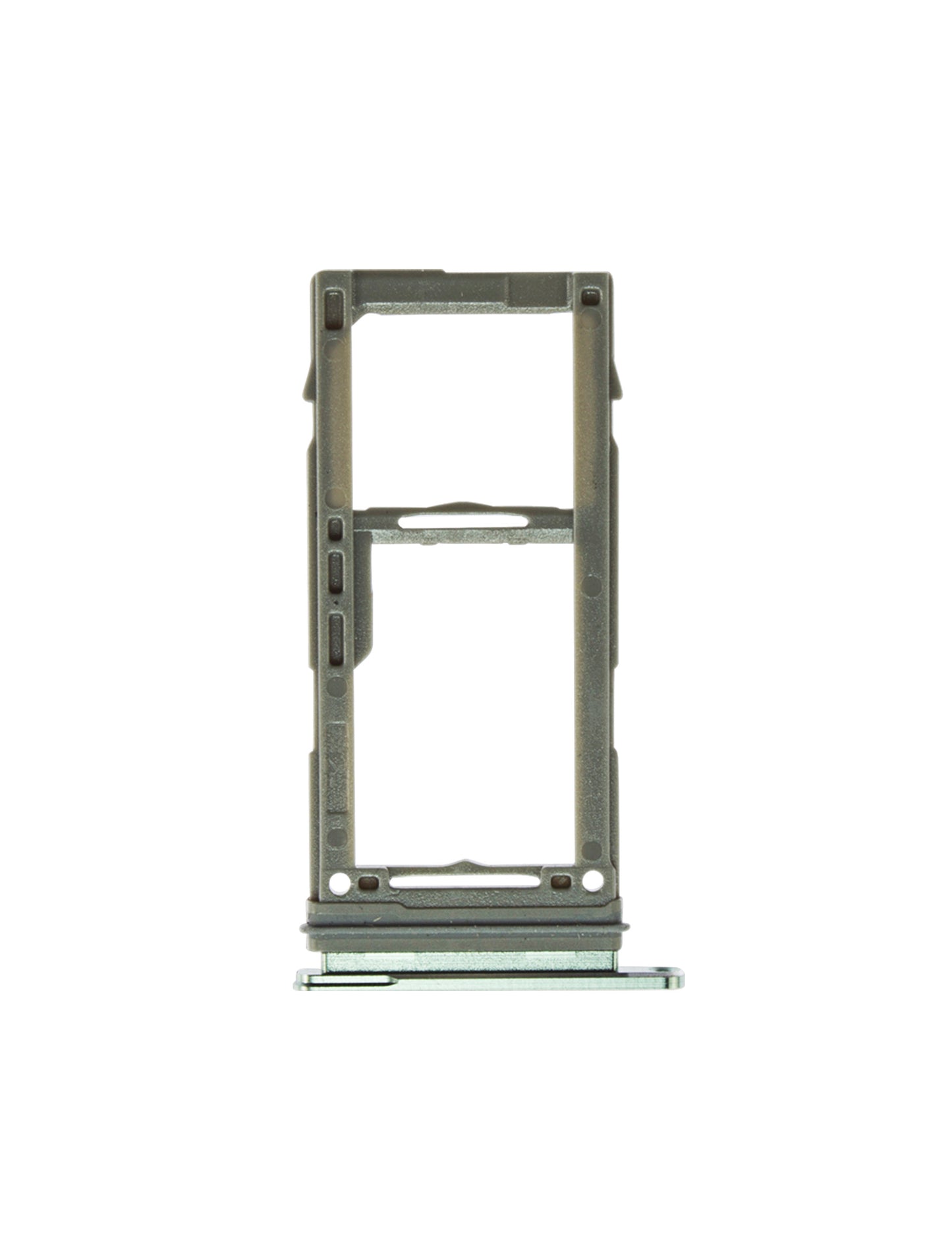 תחליף למגש כרטיס SIM יחיד של SAMSUNG GALAXY S10E - ירוק