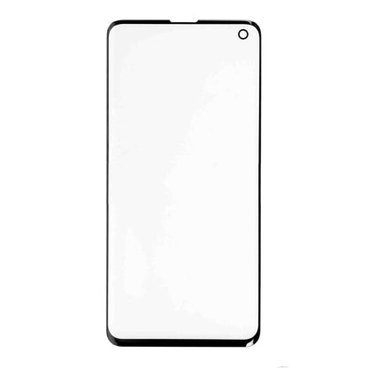 תחליף לעדשת הזכוכית הקדמית של SAMSUNG GALAXY S10 - שחורה