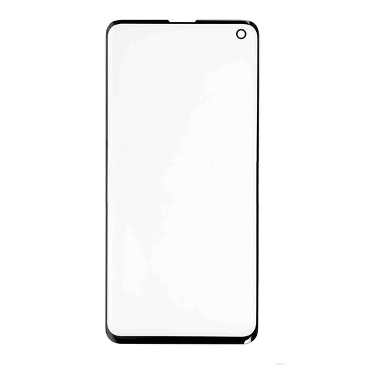 תחליף לעדשת הזכוכית הקדמית של SAMSUNG GALAXY S10 - שחורה