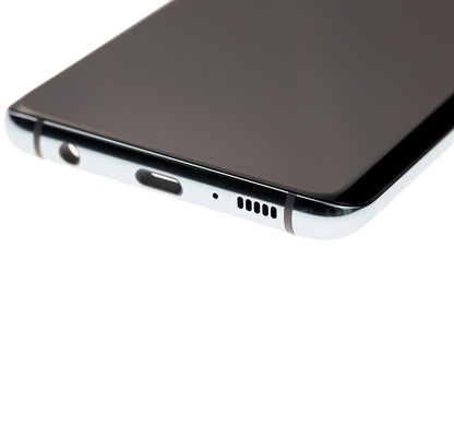 תחליף למכלול מסך דיגיטיזר SAMSUNG GALAXY S10 OLED עם מסגרת - PRISM BLUE