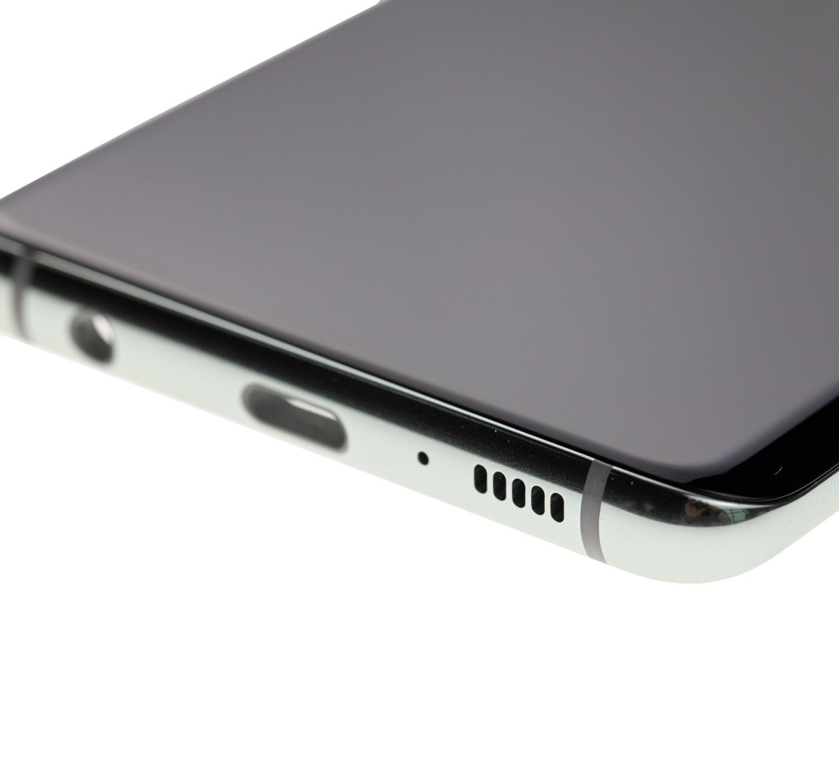 תחליף למכלול מסך דיגיטיזר SAMSUNG GALAXY S10 OLED עם מסגרת - PRISM GREEN