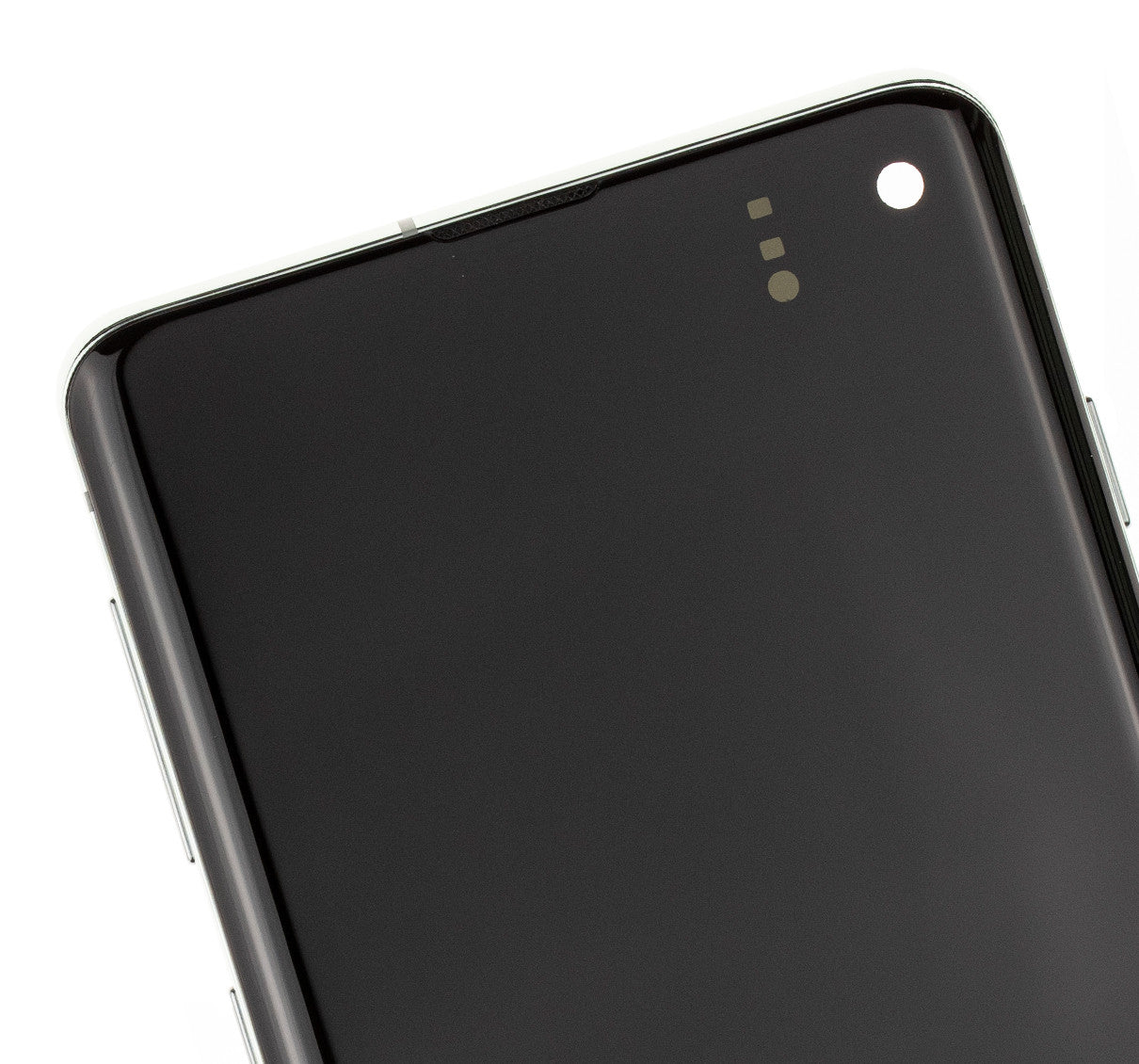 תחליף למכלול מסך דיגיטיזר SAMSUNG GALAXY S10 OLED עם מסגרת - PRISM GREEN