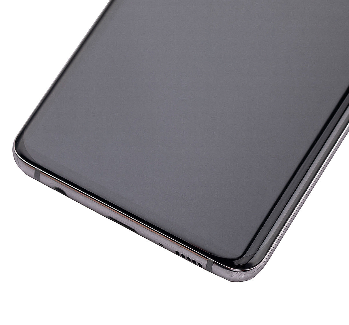 תחליף למכלול מסך דיגיטיזר SAMSUNG GALAXY S10 OLED עם מסגרת - PRISM WHITE